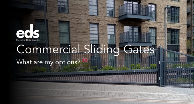 Commercial sliding gates, what are my options?